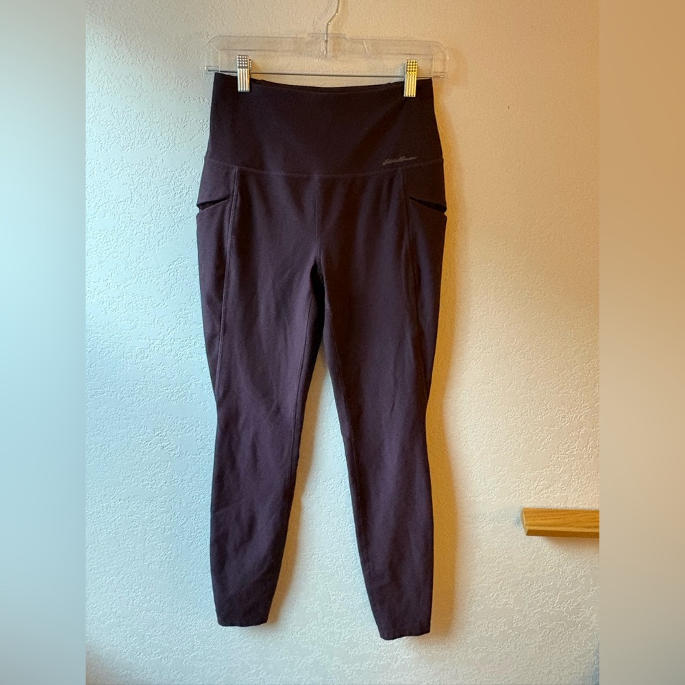 Eddie Bauer Women's Dark Purple Leggings